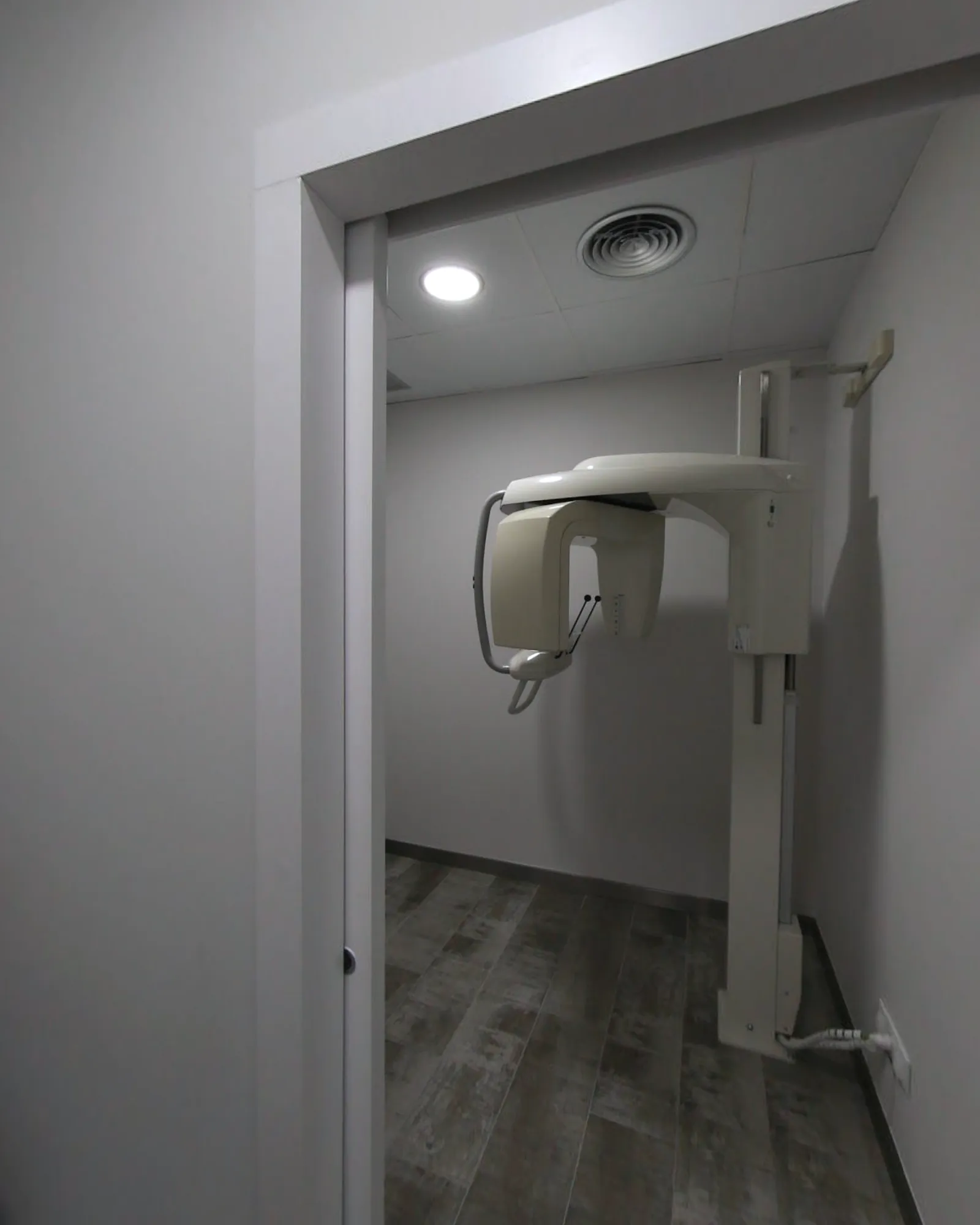 Radiología. Radiografía panorámica en la propia clínica.